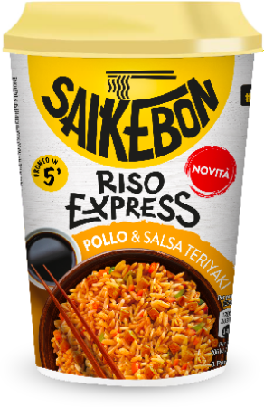 Pollo con salsa teriyaki
