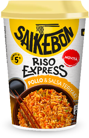 Pollo con salsa teriyaki